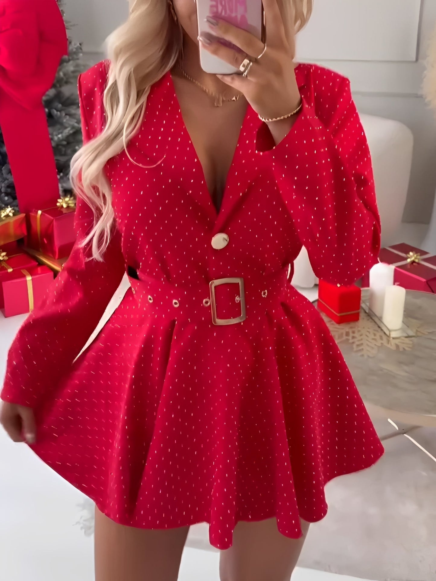 Fiorayne - Στυλάτο Καθημερινό Μίνι Φόρεμα