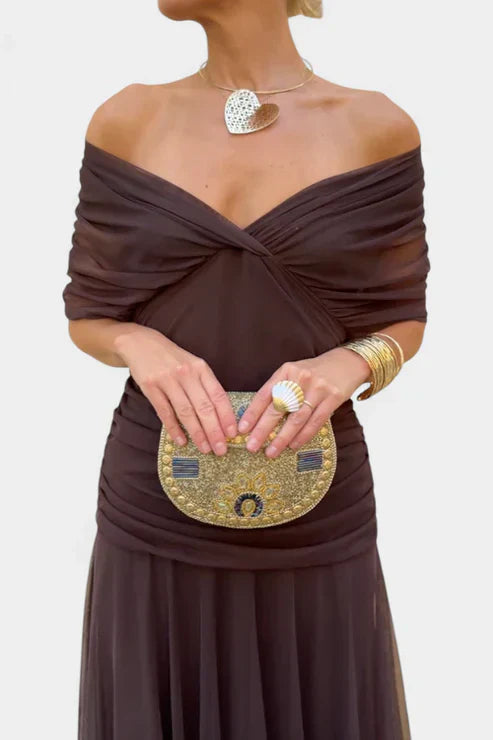 Myna - Κομψό Καθημερινό Midi Φόρεμα