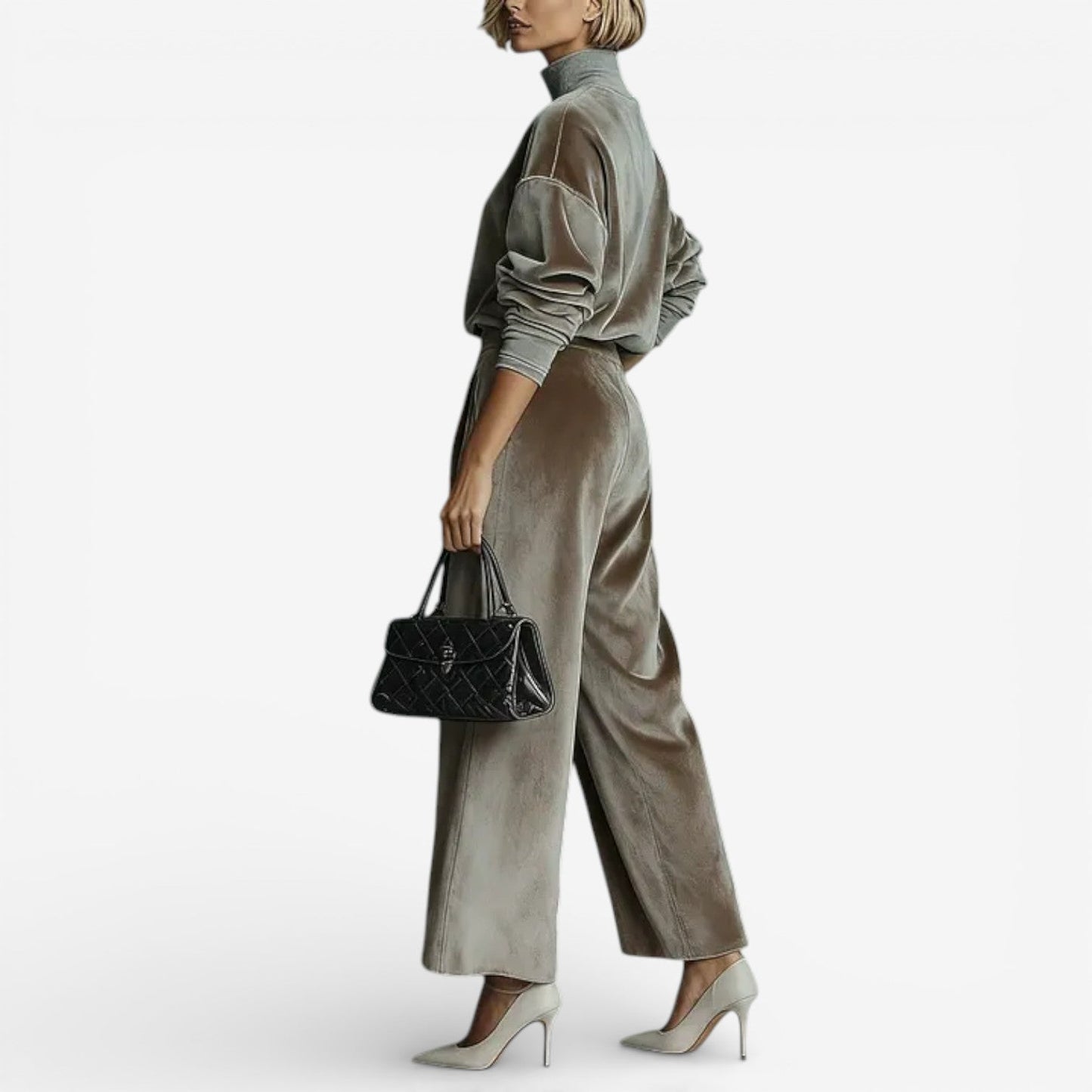 Rina - Στυλάτο Casual Δίδυμο Σετ