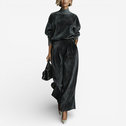 Rina - Στυλάτο Casual Δίδυμο Σετ