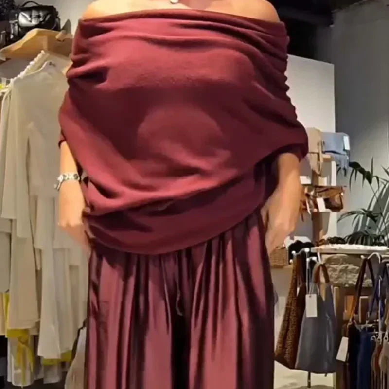 Zairielle - Κομψό Καθημερινό Σετ Δύο Τεμαχίων