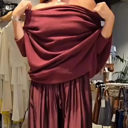 Zairielle - Κομψό Καθημερινό Σετ Δύο Τεμαχίων