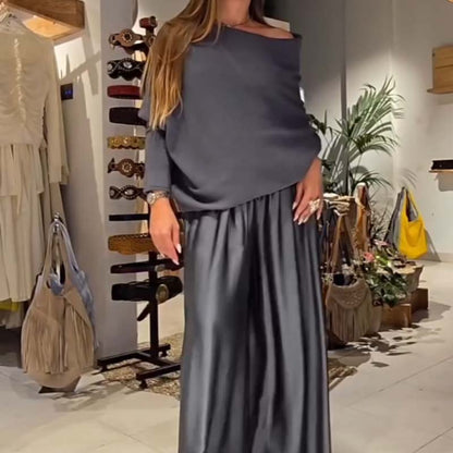 Zairielle - Κομψό Καθημερινό Σετ Δύο Τεμαχίων